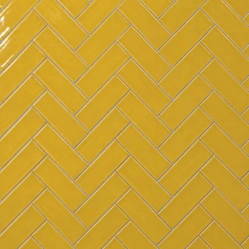 Handvorm Geel Glans 7,5x30